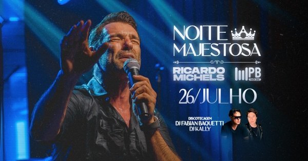 Ricardo Michels e Os Indomaveis + DJ Kally + DJ Fabian Baquetti