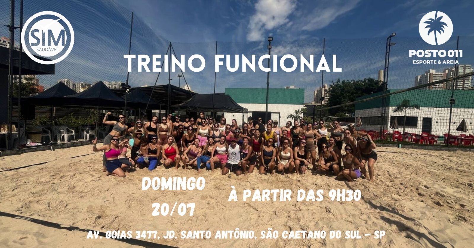 TREINO FUNCIONAL EDIÇÃO SÃO CAETANO (ARENA POSTO 011)