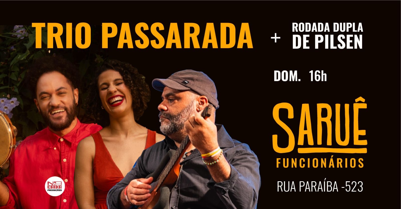 Trio passarada