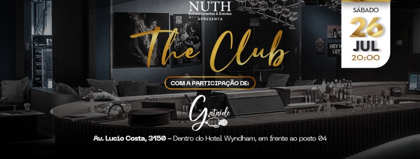Nuth The Club em Rio de Janeiro - Sympla