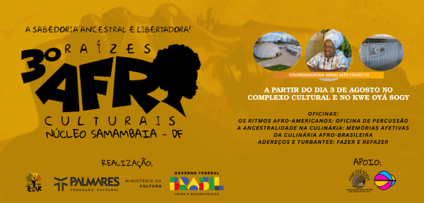 Imagem do evento Raizes 3ª Edição - Oficinas em Samambaia