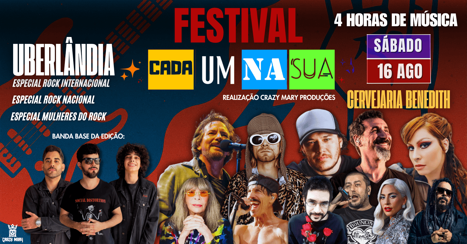 Festival Cada Um Na Sua - 5ª edição | Uberlândia/MG