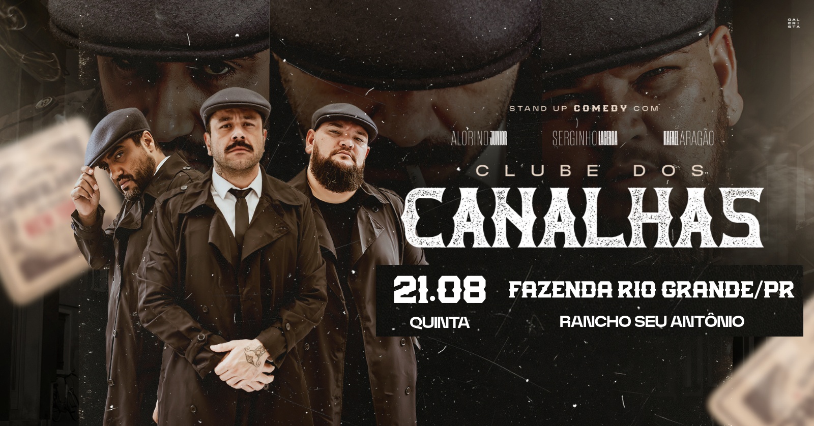Fazenda Rio Grande - Show Clube dos Canalhas