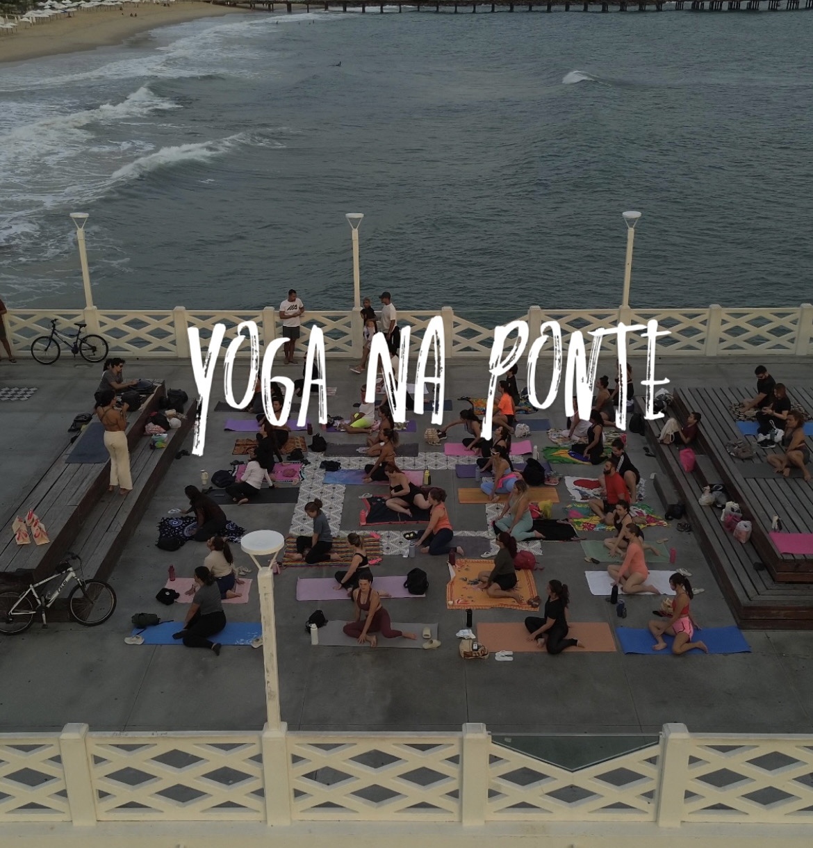 Yoga na ponte - ao nascer do sol