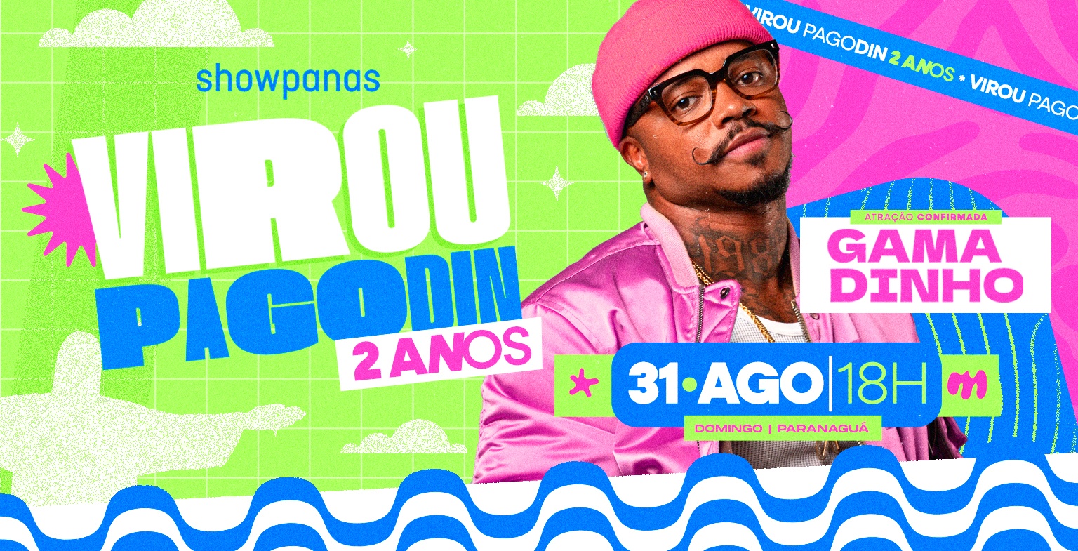 GAMADINHO AO VIVO - VIROU PAGODIN 2 ANOS - SHOWPANAS