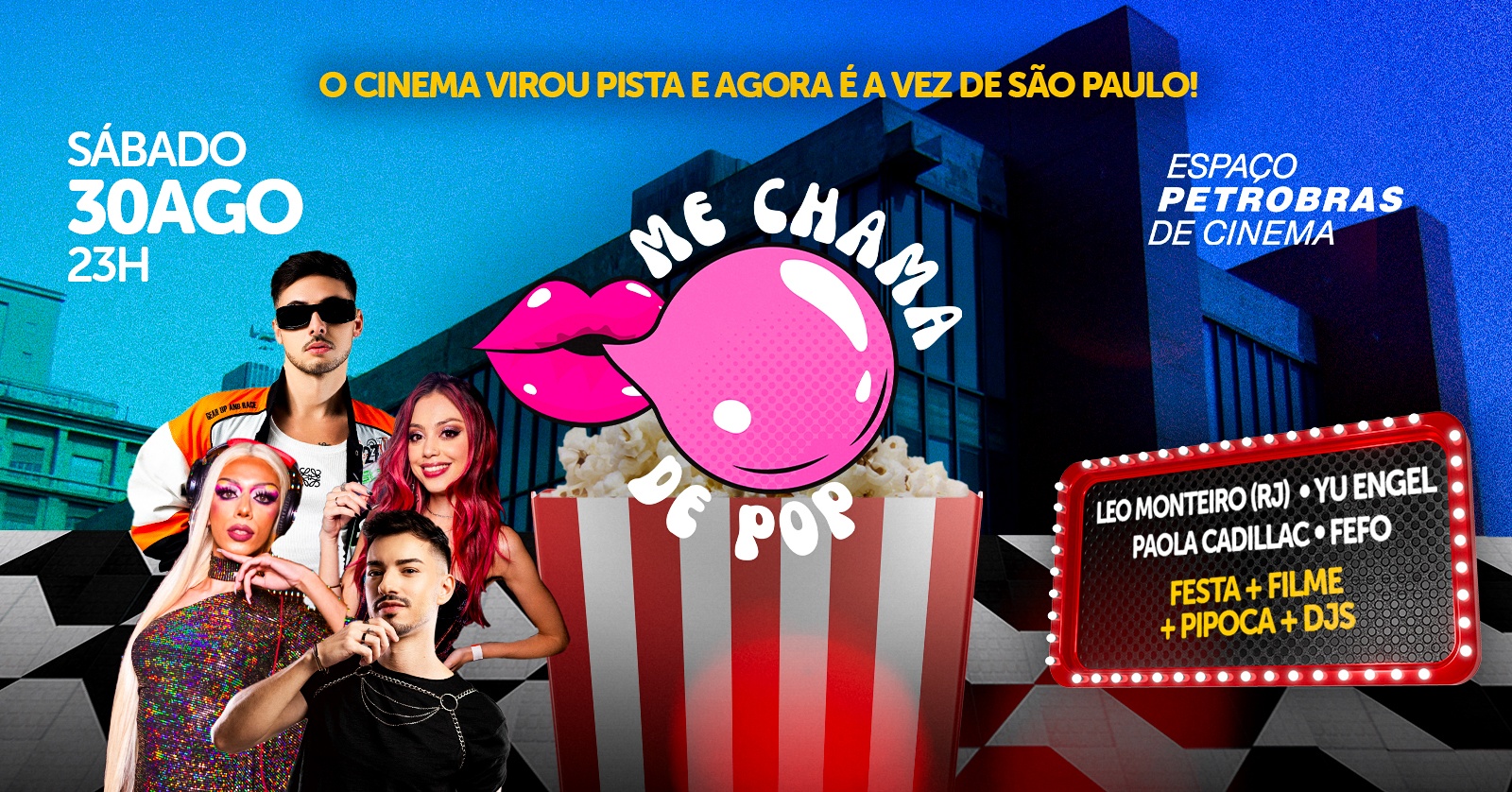 ME CHAMA DE POP - SP