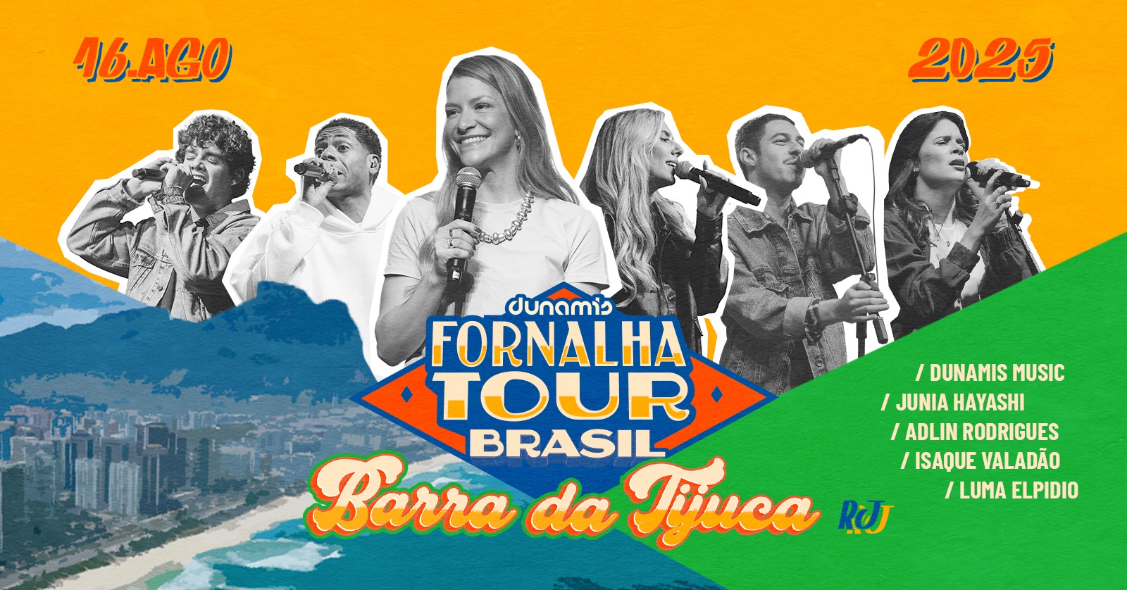 Fornalha Tour 2025 - Rio de Janeiro