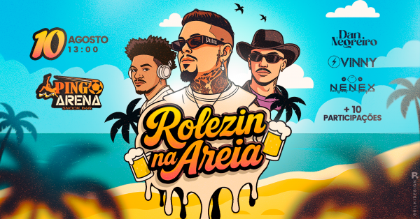 Imagem do evento Rolêzin na Areia