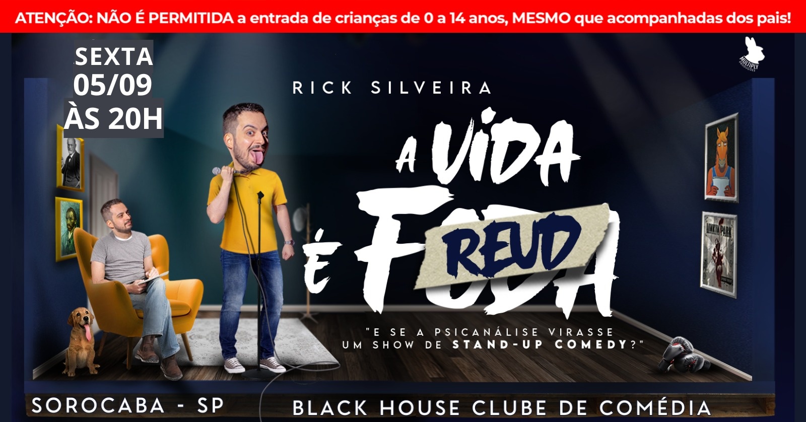 RICK SILVEIRA EM SOROCABA  - A VIDA É FREUD - STAND UP COMEDY