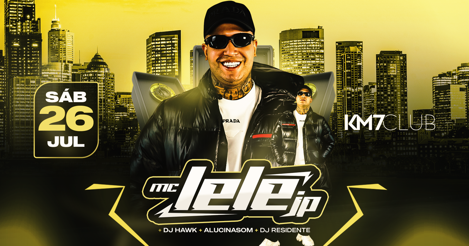 26.07 LELE JP NA KM7 em Curitiba - Sympla