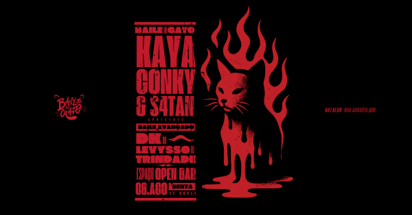 Imagem do evento BAILE DO GATO!