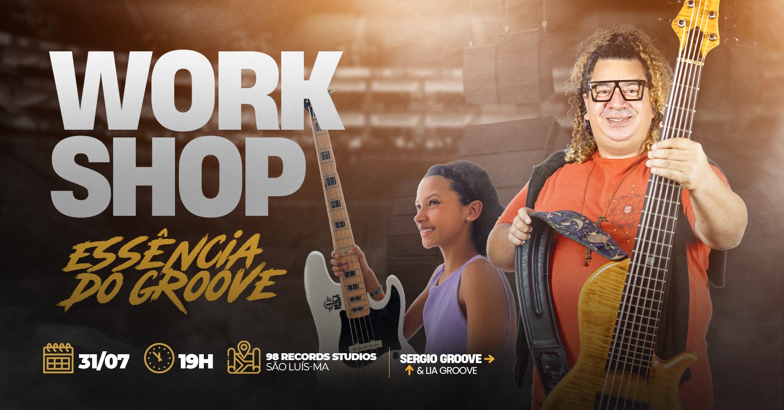Workshop Essência do Groove - deOliveira Bass