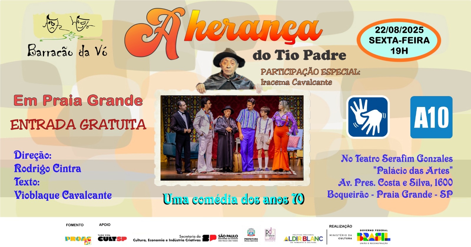 A HERANÇA DO TIO PADRE - UMA COMÉDIA DE CIRCO-TEATRO DOS ANOS 70
