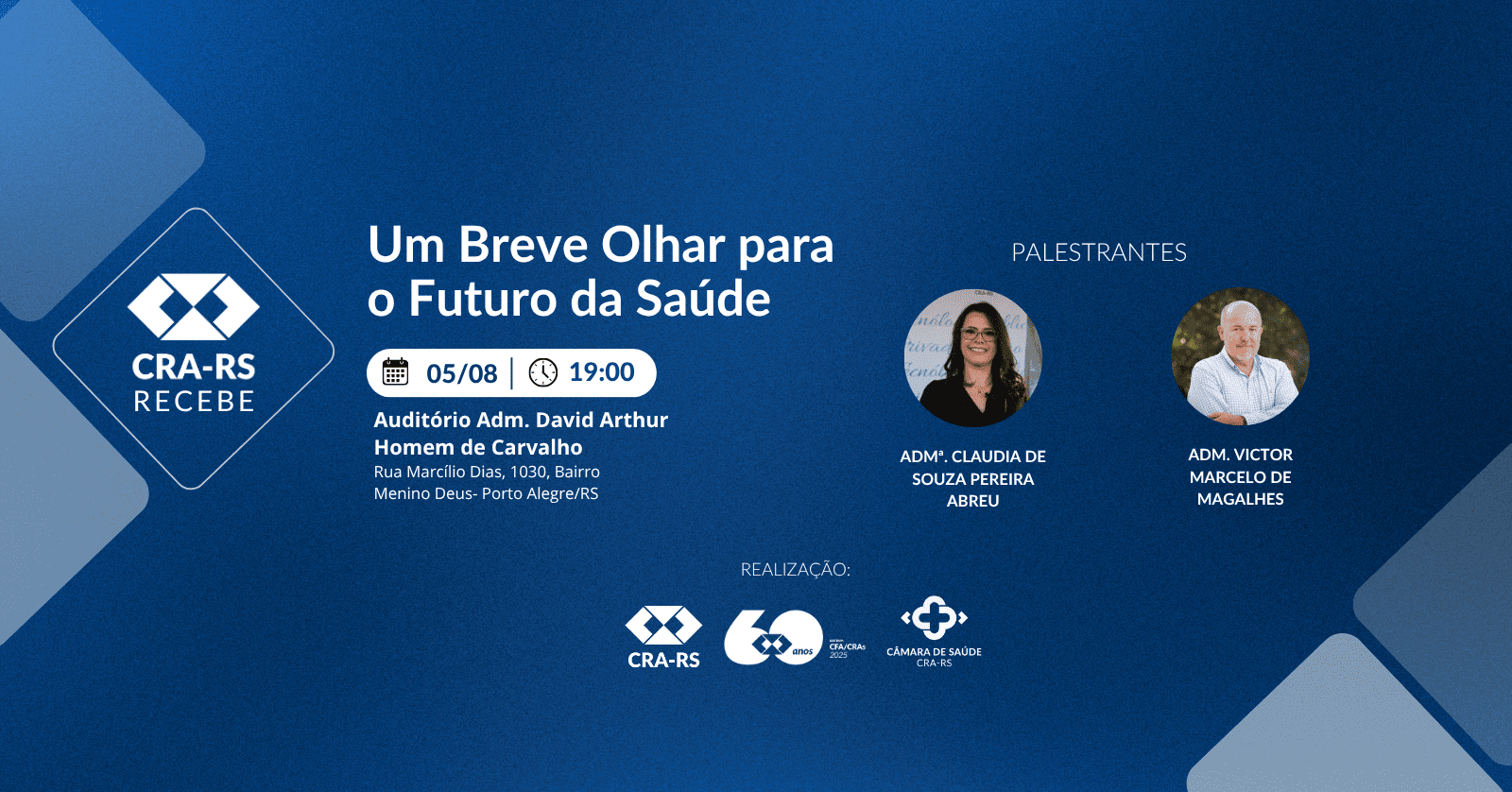 CRA-RS RECEBE: Um Breve Olhar para o Futuro da Saúde