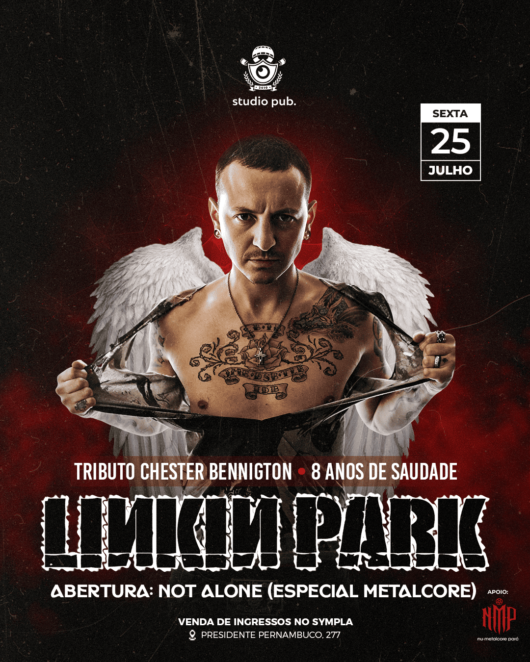TRIBUTO CHESTER BENNINGTON | LINKIN PARK @StudioPub 25/07