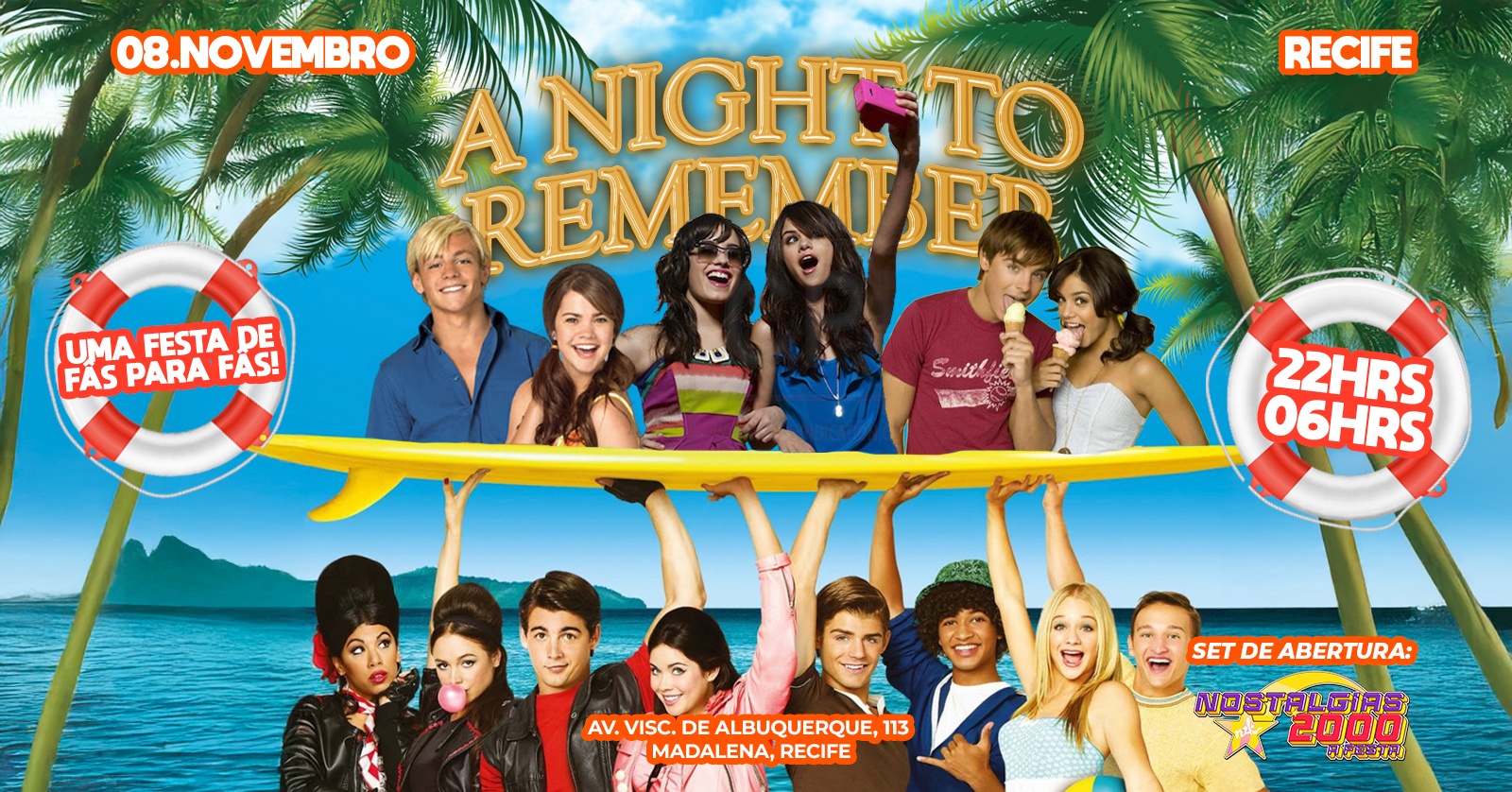 A NIGHT TO REMEMBER - EDIÇÃO RECIFE - Av. Visc. de Albuquerque, 113 - Madalena