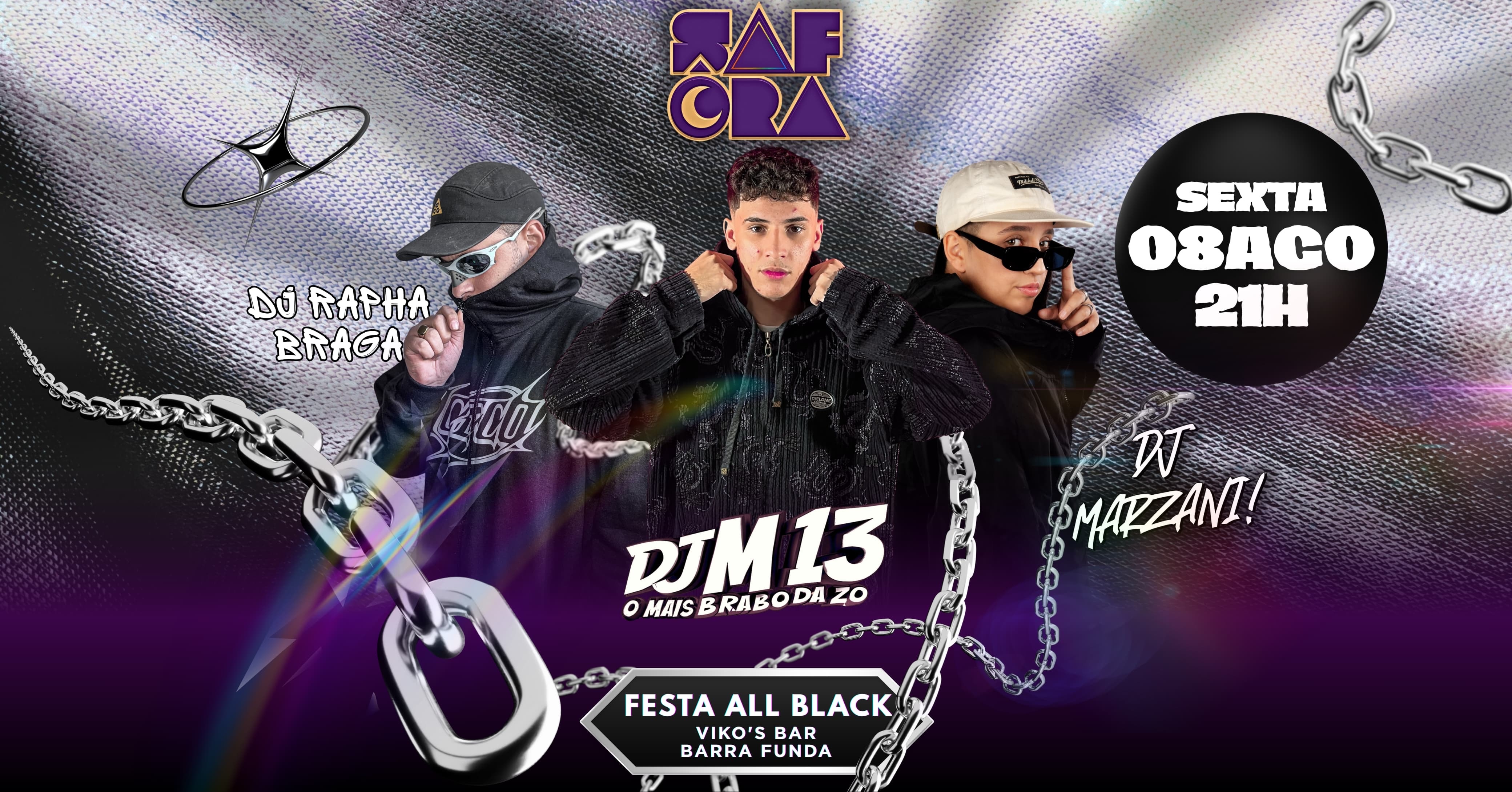 SAFÔRA - ALL BLACK