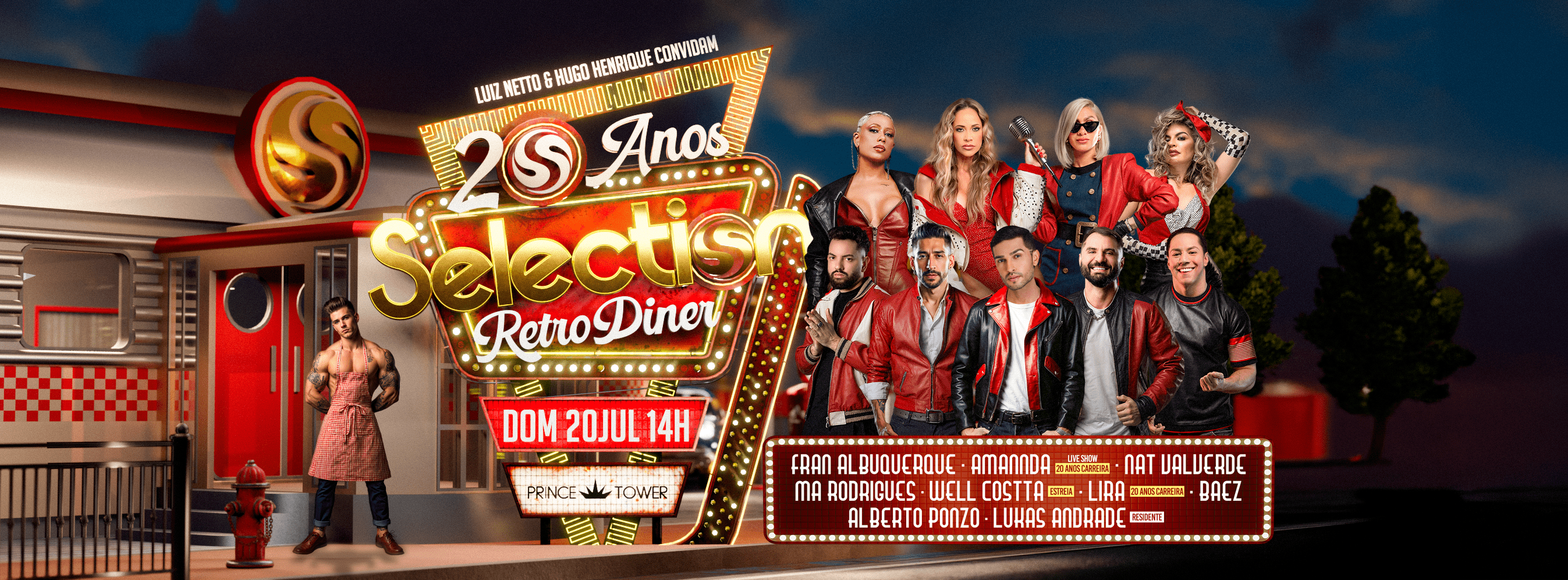 SELECTION 20 ANOS - RETRÔ DINER