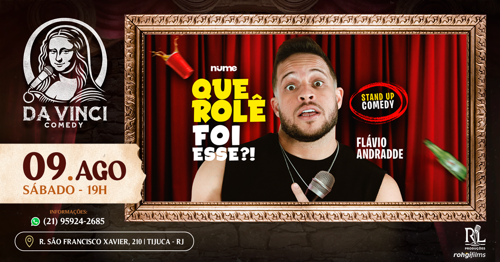 Flávio Andradde em Rio de Janeiro/RJ | Que Rolê Foi Esse?!
