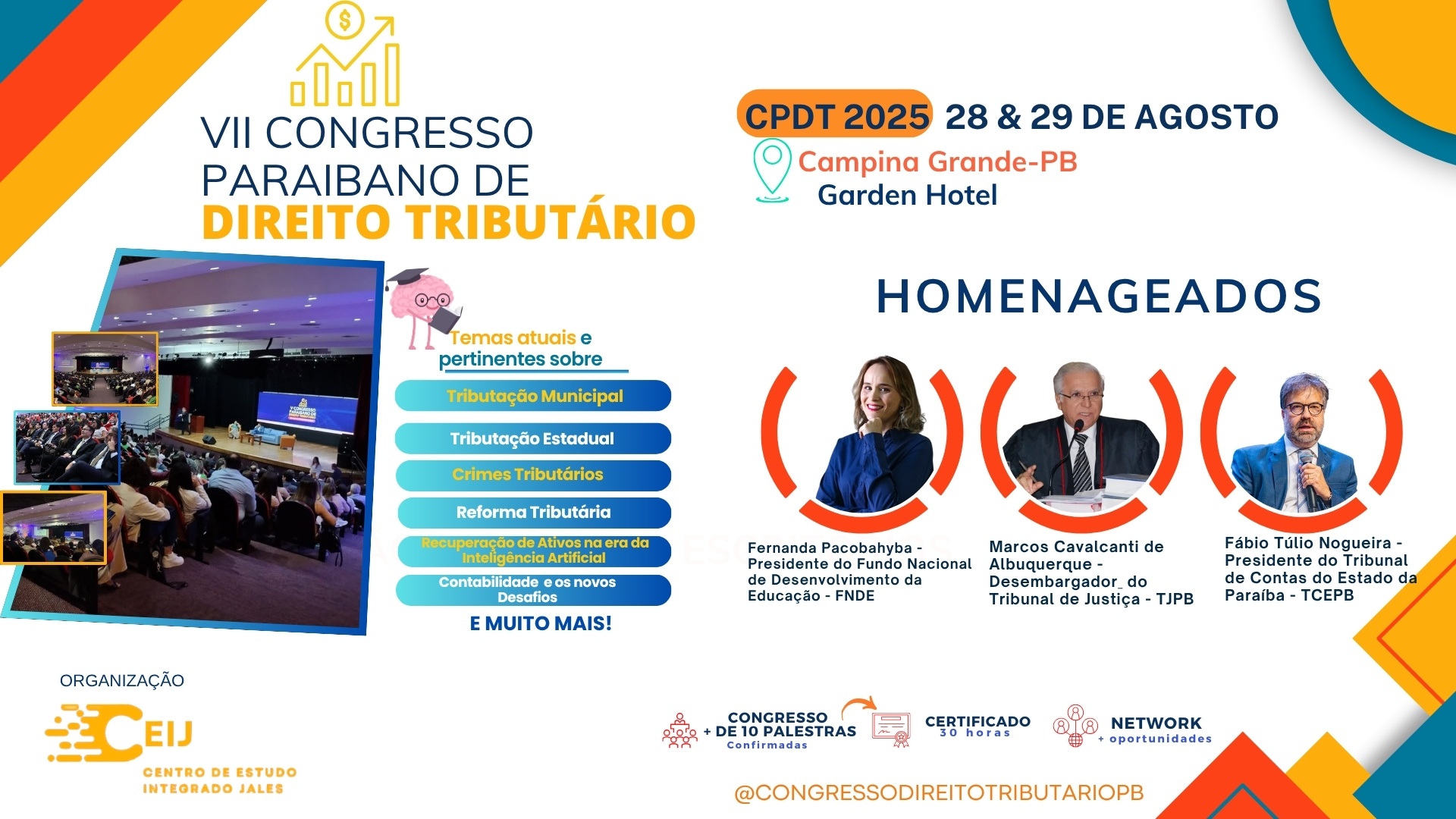 VII Congresso Paraibano de Direito Tributário