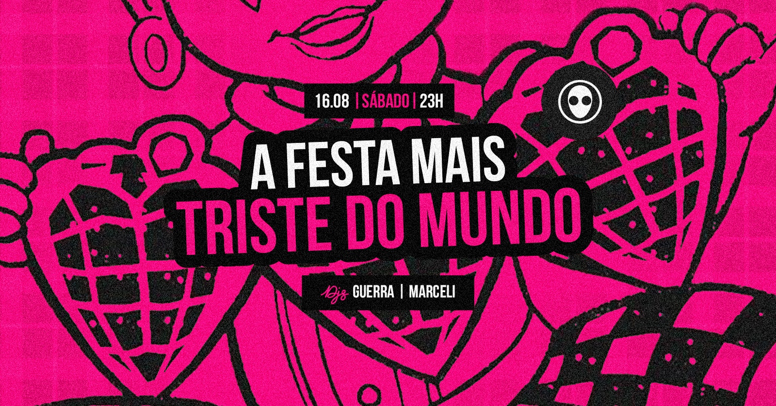 [festa] A Festa Mais Triste do Mundo: Emo, PopPunk, NuMetal, Metalcore, Hardcore, Screamo e Rock