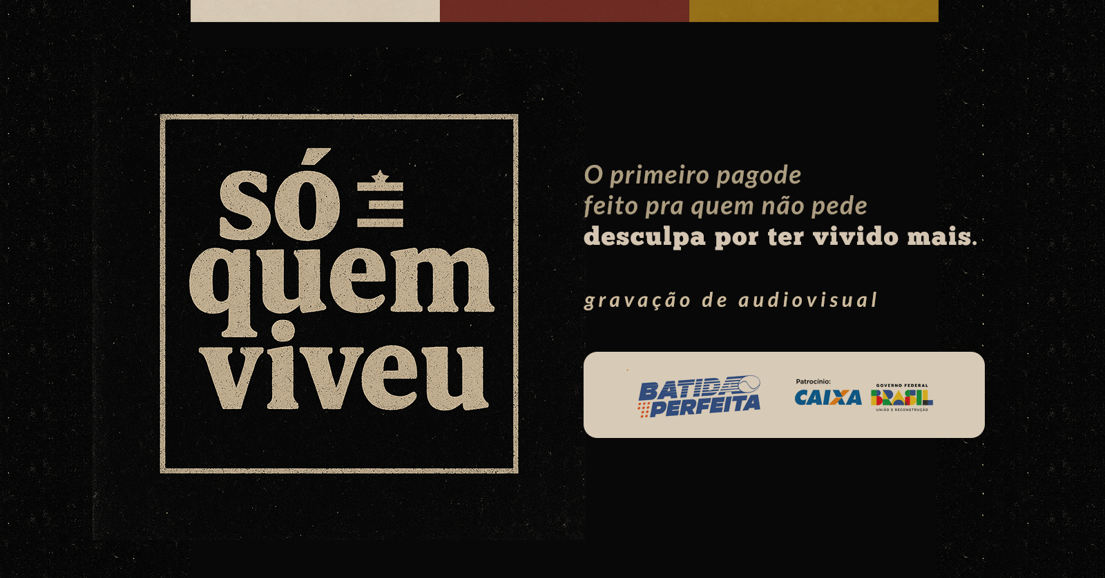 Só Quem Viveu | Gravação de Audiovisual do Clima