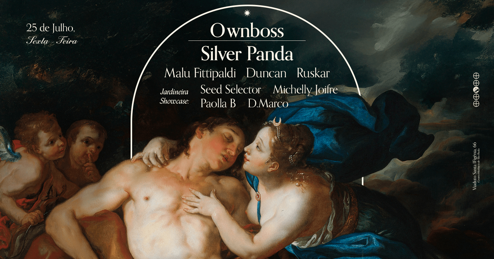 Ownboss, Silver Panda, Malu Fittipaldi e Duncan + Jardineira Showcase @ Ephigenia