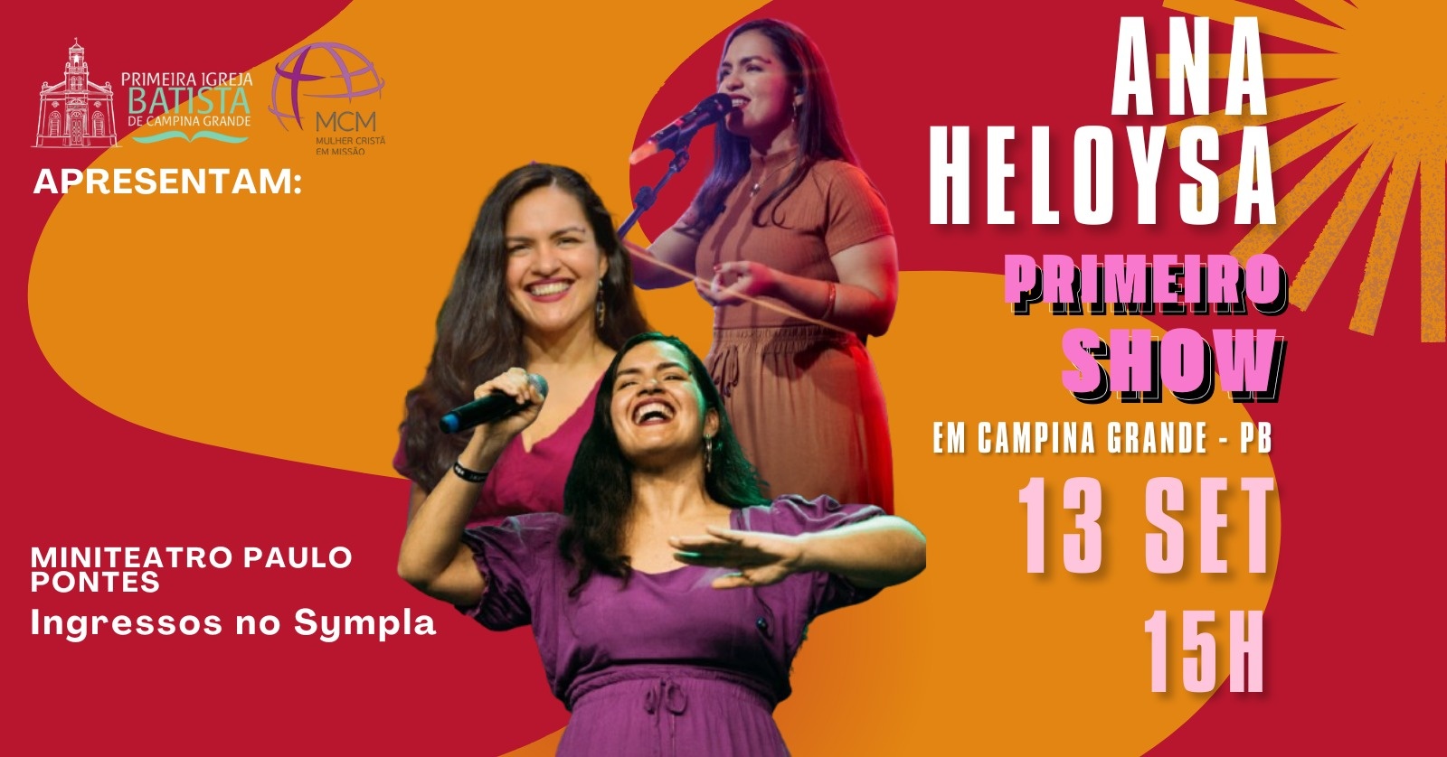 Primeiro Show de Ana Heloysa, Coletivo Candeeiro, em Campina Grande