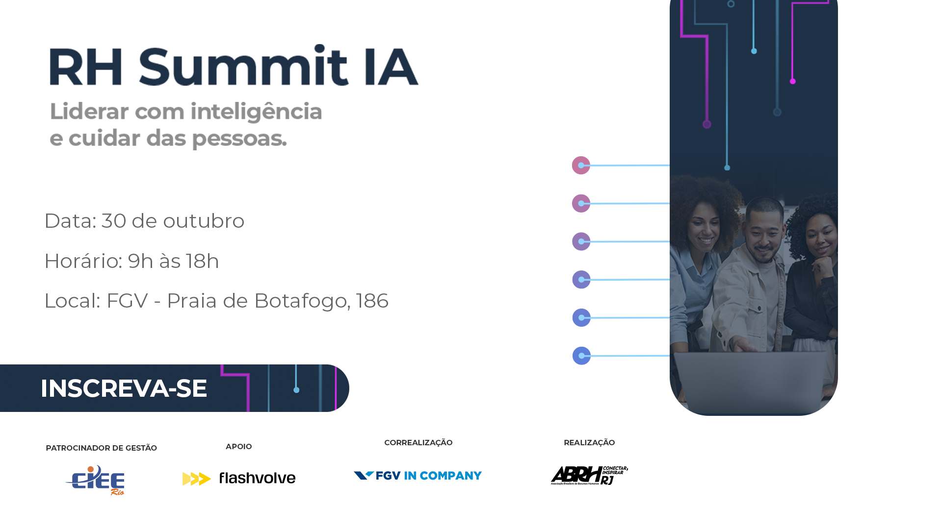 RH SUMMIT IA - Liderar com inteligência e cuidar das pessoas