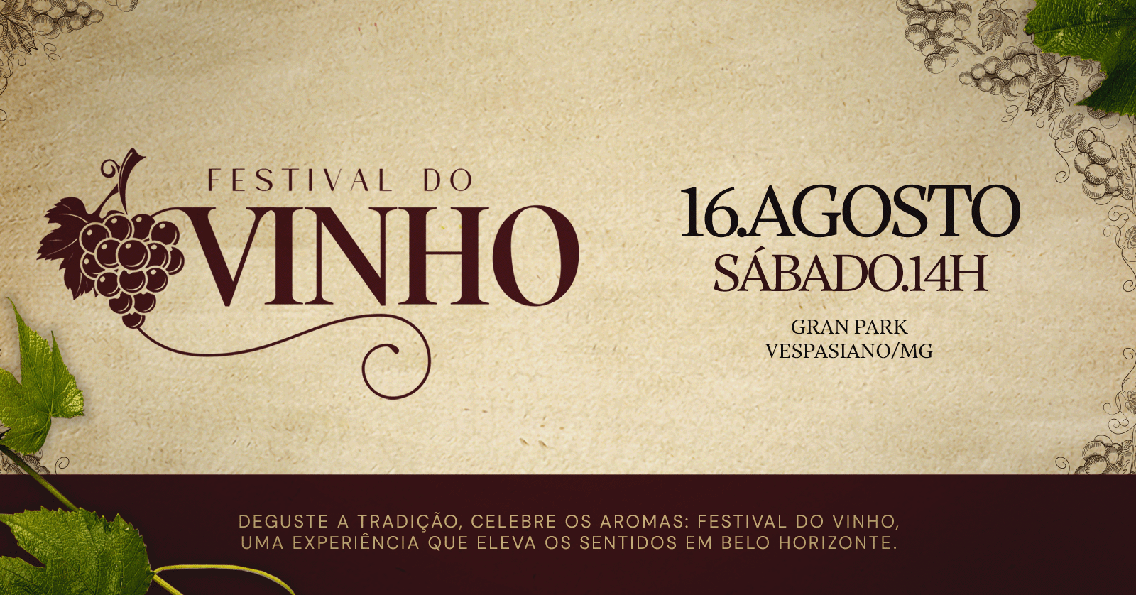 FESTIVAL DO VINHO - VESPASIANO GRAN PARK