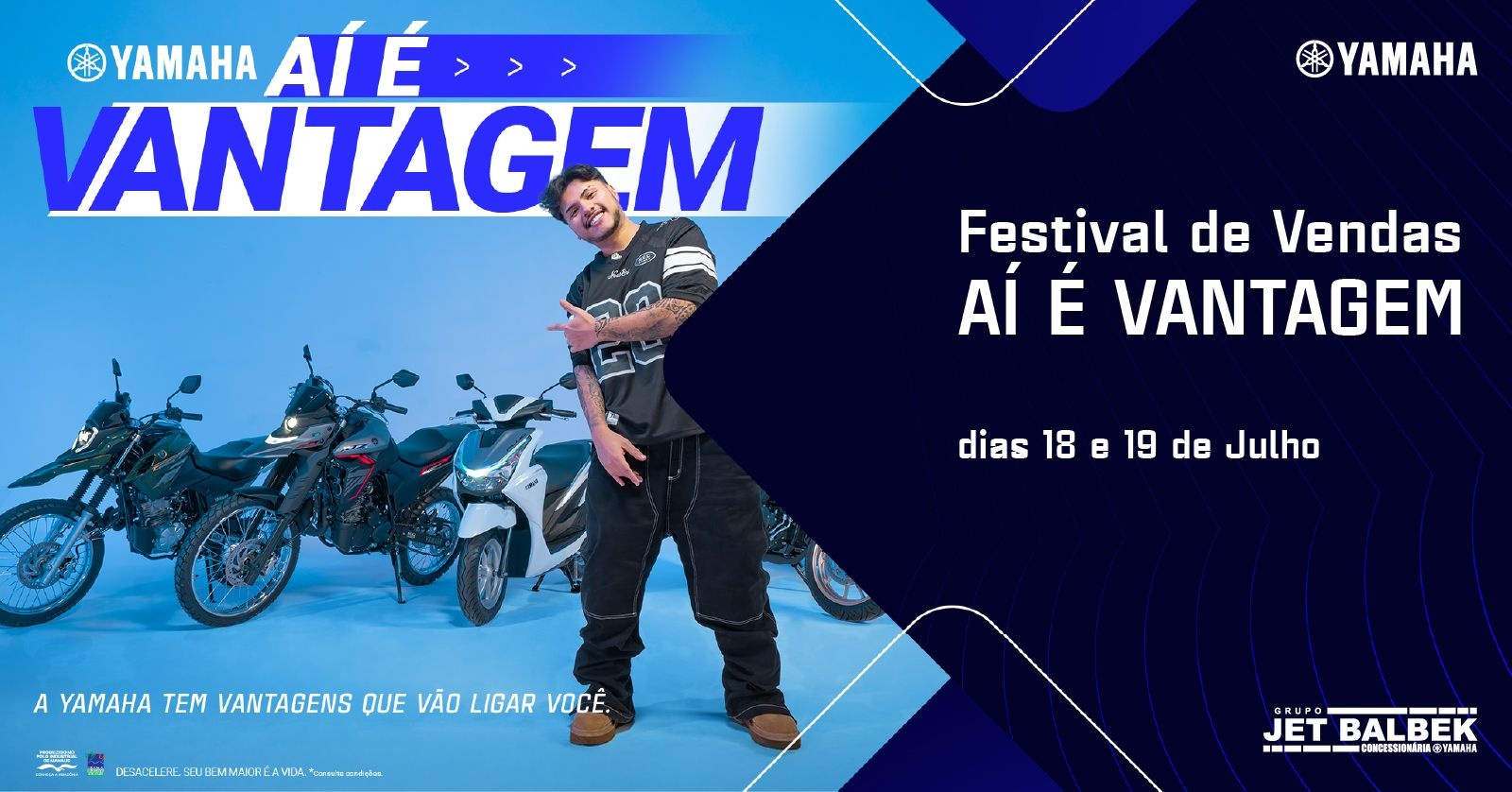 Yamaha Aí é Vantagem