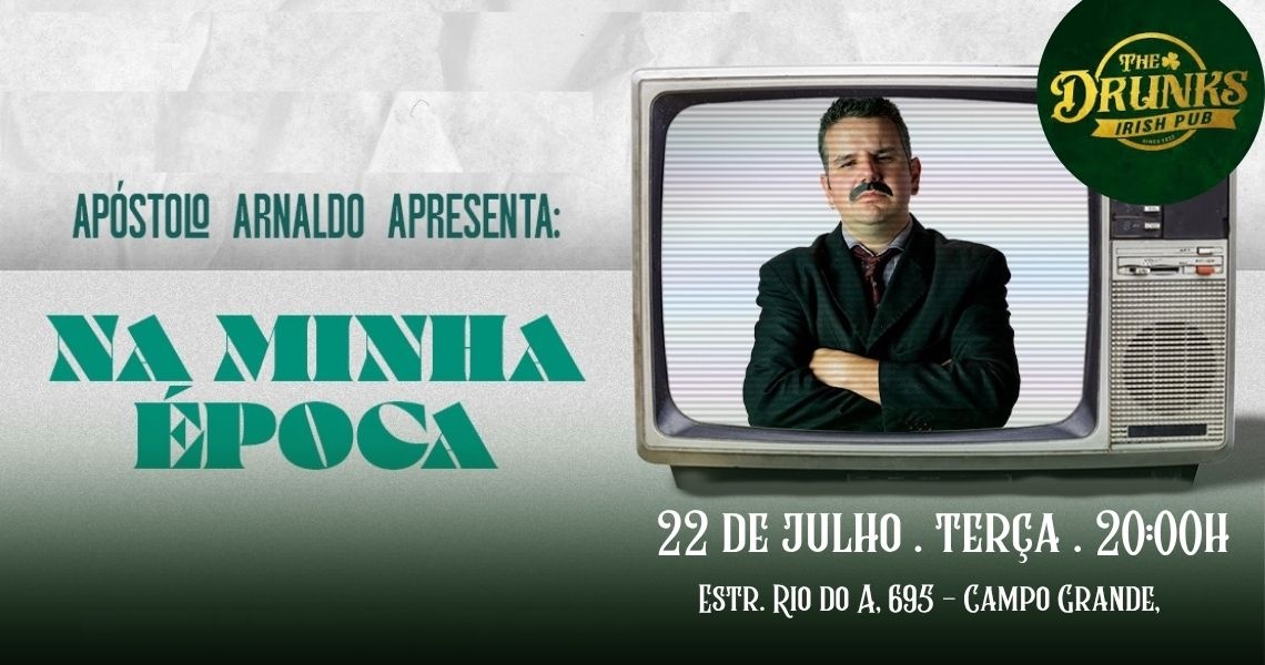APOSTOLO ARNALDO COM SEU STAND-UP COMEDY NO OXENTE 