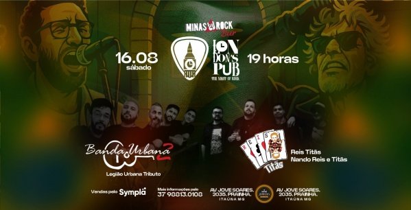 Minas Rock, Legião e Titãs!