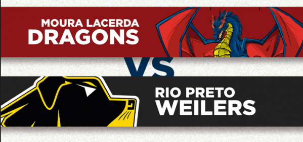 Banner SUPER LIGA - Dragons x Weilers