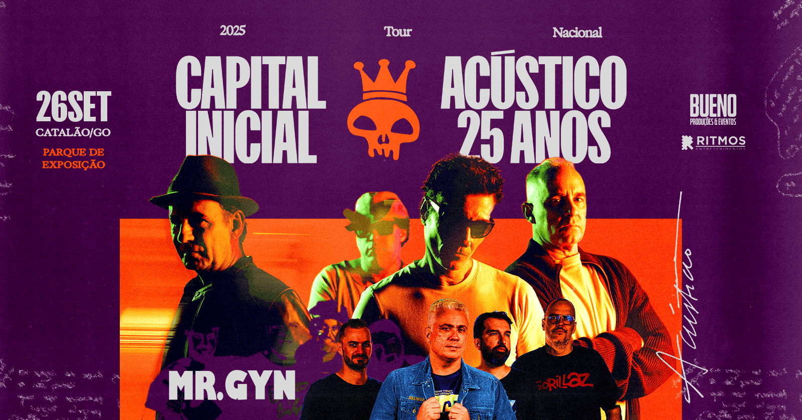 Capital Inicial  Acústico 25 Anos | Catalão