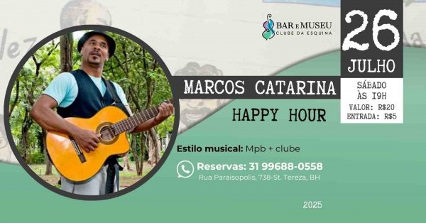 Imagem do evento Show com Marcos Catarina