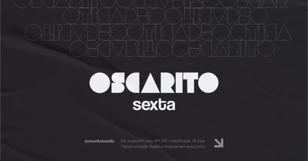 Imagem do evento SEXTA NO OSCARITO