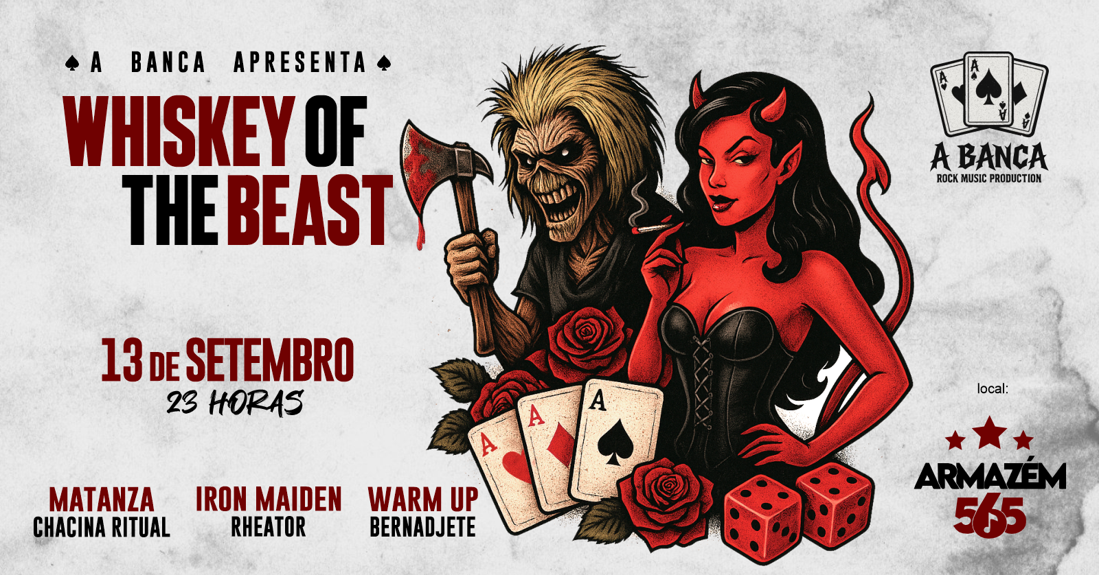 WHISKEY OF THE BEAST - Especial Matanza e Iron Maiden