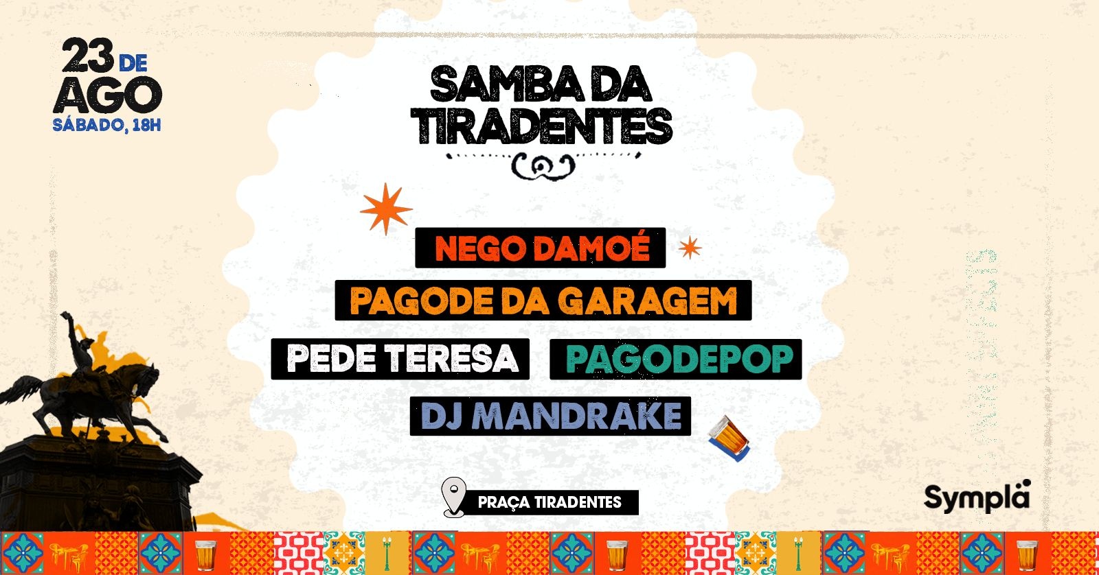 Samba da Tiradentes com Nego Damoe | Pagode da Garagem | Pede Teresa |Pagode Pop