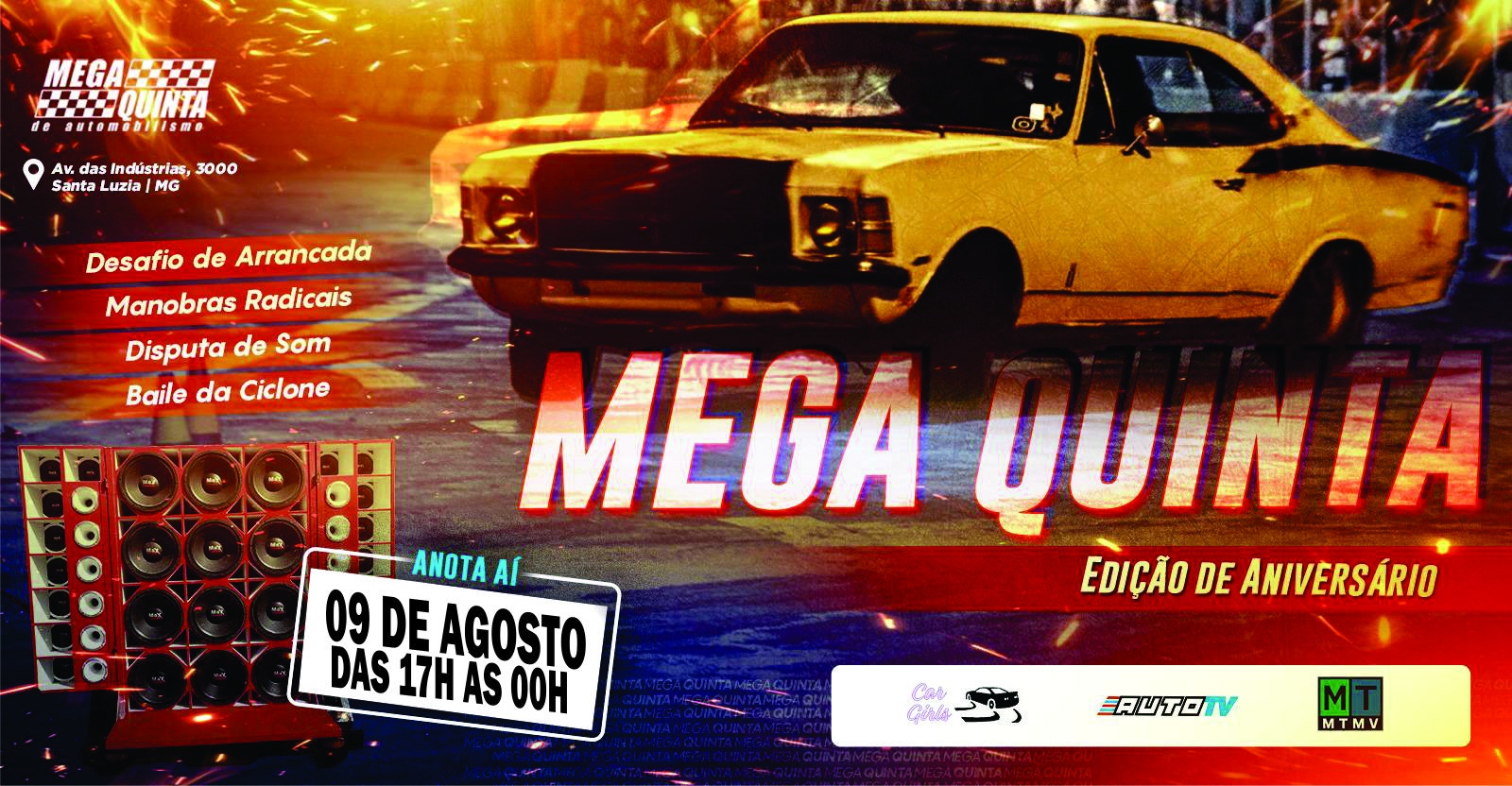 Mega Quinta no Sábado - Edição de Aniversário!