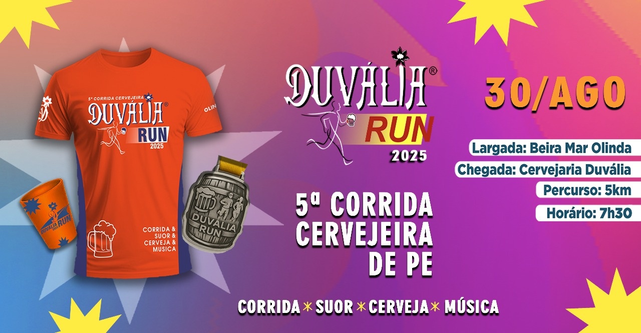 Duvália RUN 5ª Corrida Cervejeira de PE