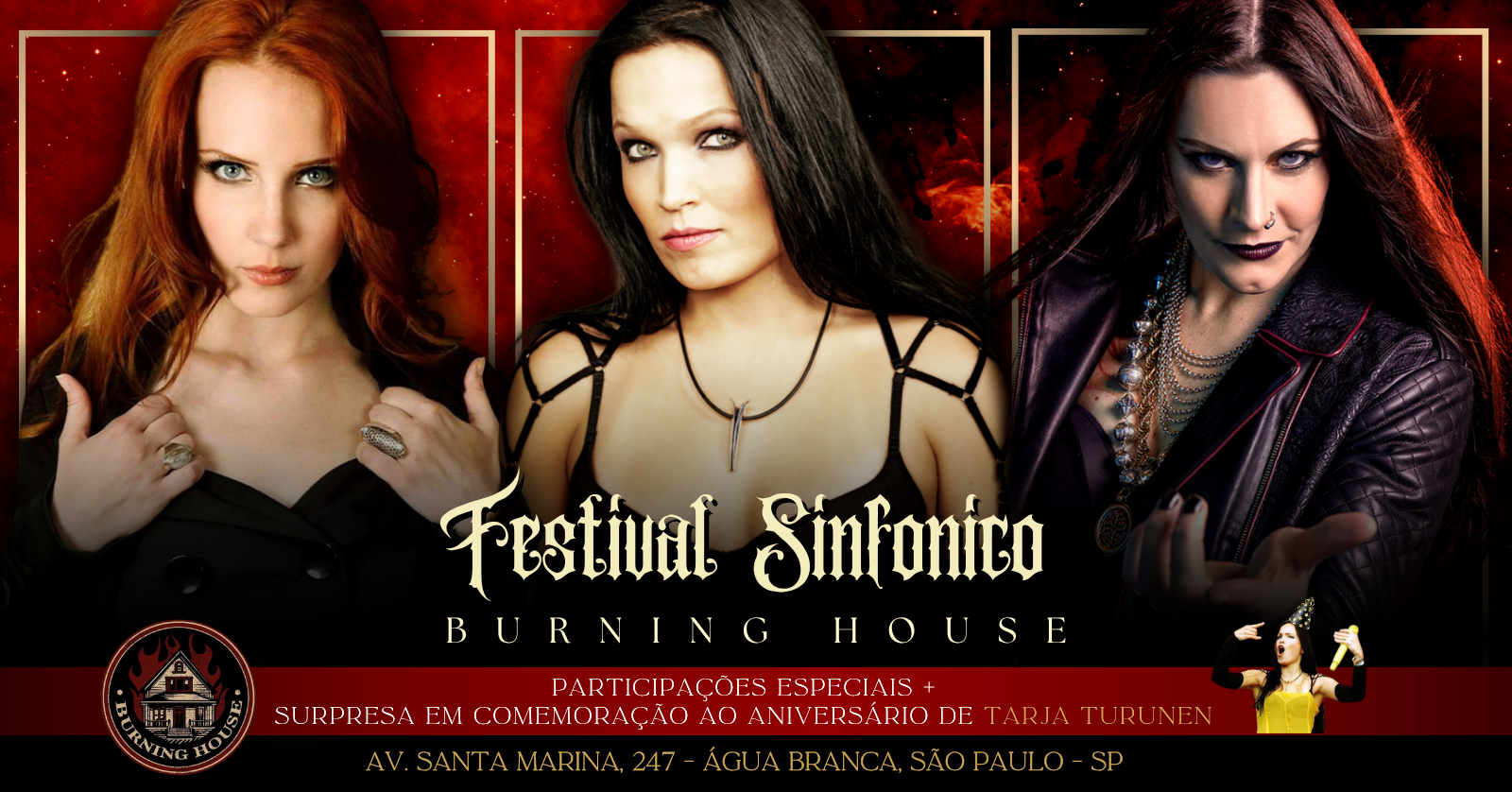 FESTIVAL SINFONICO NA BURNING HOUSE