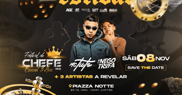 Imagem do evento Festival do Chefe dia 08 de novembro no Piazza Notte