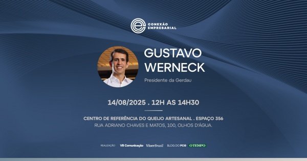 Imagem do evento CONEXÃO EMPRESARIAL COM GUSTAVO WERNECK