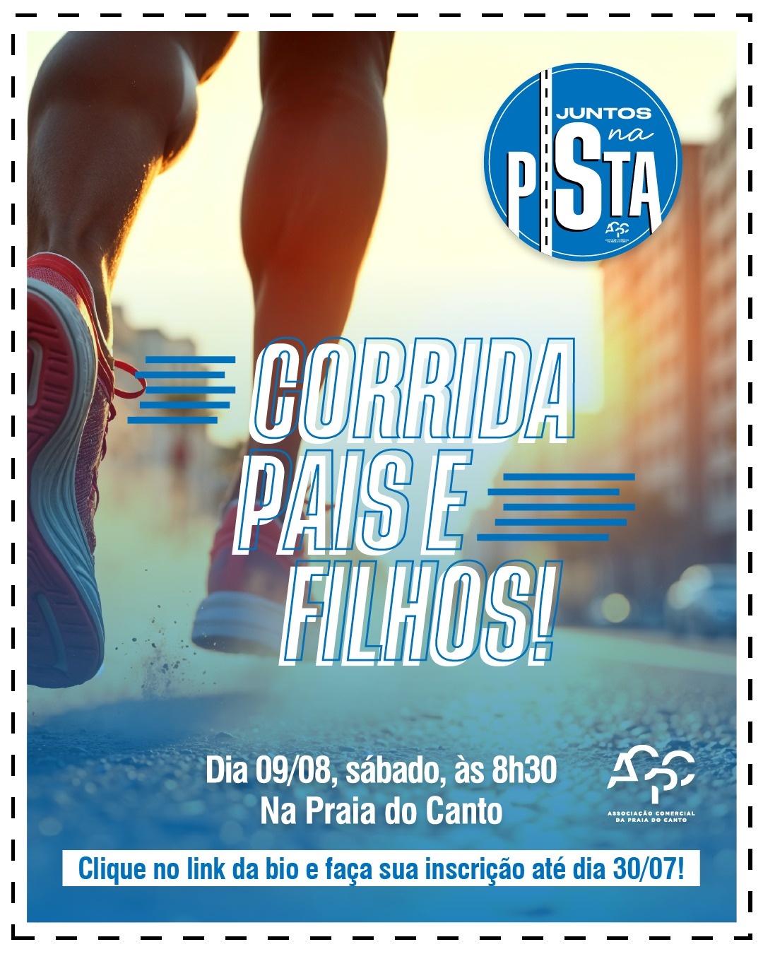 Corrida pais e filhos
