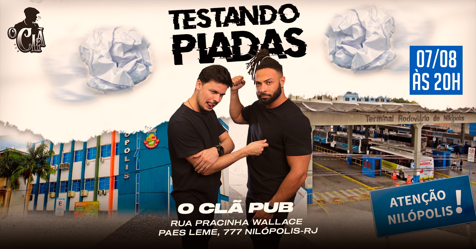 KWESNY E DANIEL LOPES - TESTE DE PIADAS EM NILÓPOLIS!