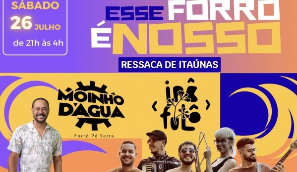 Imagem do evento Esse Forró é Nosso: ressaca de Itaúnas