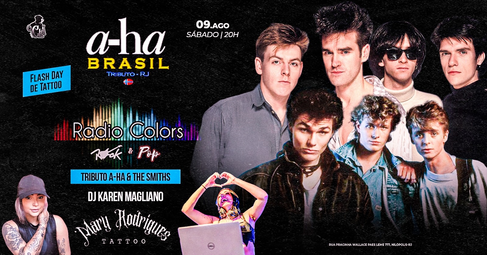 A-HA BRASIL + DJ KAREN MAGLIANO