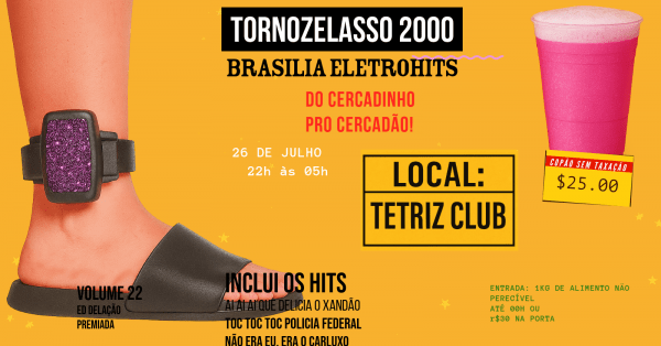 Imagem do evento TORNOZELASSO ELETRONICO 2000