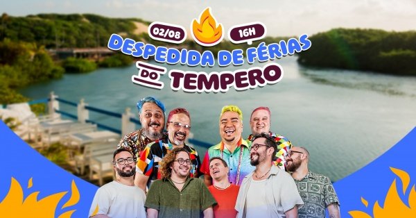 Imagem do evento Despedida de Férias do Tempero com Transacionais e Superbanda (02/08)